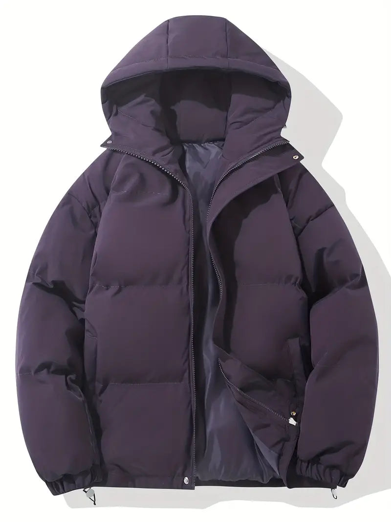 Women's Hooded Winter Puffer Jacket Quilted