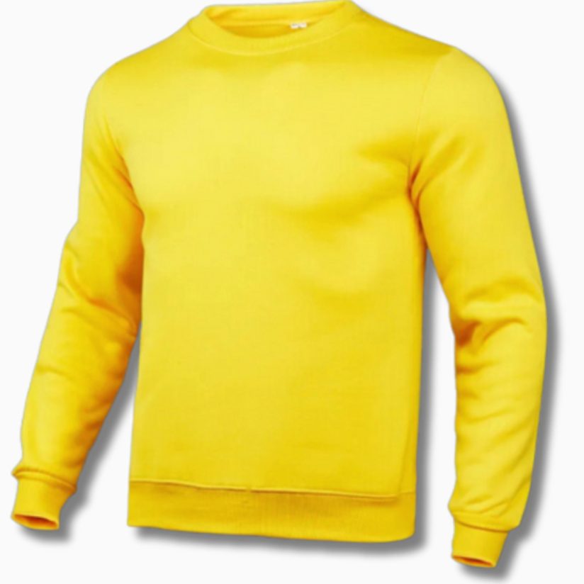 Men's Slim-Fit Crew-Neck Fleece Sweatshirt Jumper